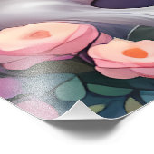 眠る少女とユニコーンの夢の風景 フォトプリント (角)