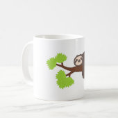 眠る怠け者 コーヒーマグカップ (正面左)