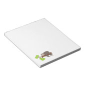 眠る怠け者 ノートパッド (アングル)