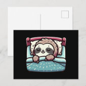 眠る怠け者 – 平和魅力的 ポストカード (正面/裏面)
