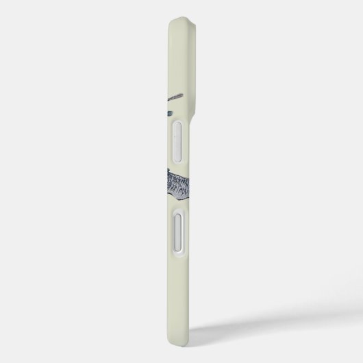 眠る日本のフクロウの夜のアートワーク Case-Mate iPhoneケース (裏面 / 右)