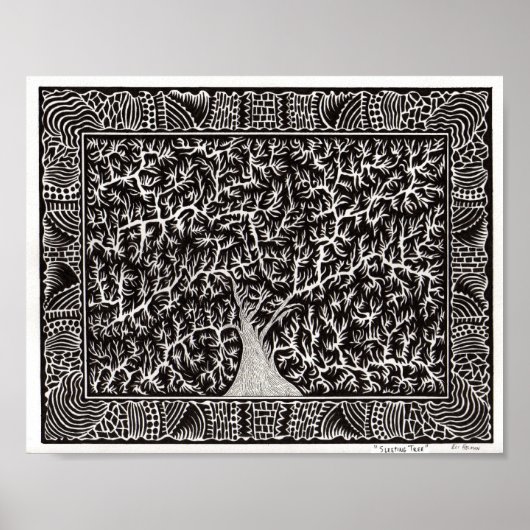 眠る木のポスター ポスター (正面)