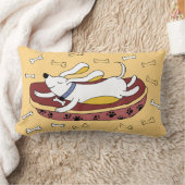 眠る犬2 ランバークッション (ブランケット)