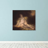 眠る細菌 キャンバスプリント (インサイチュ (ウッドフロア))