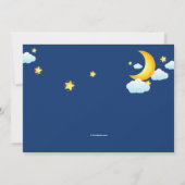 眠る羊のスリンバーティー招待状 招待状 (裏面)