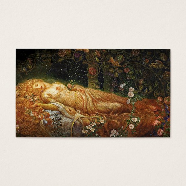 眠る美しいとハープ (正面)