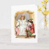 眠る美しいと王子 カード (黄色い花)