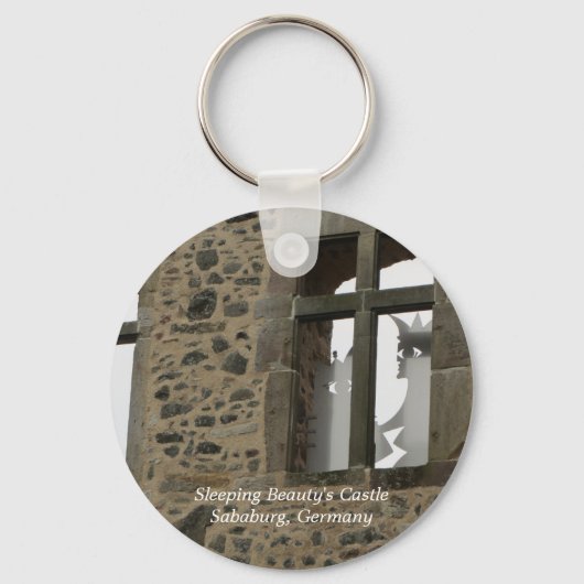 眠る美しいの城 キーホルダー (正面)