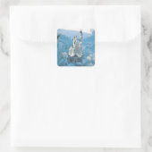 眠る美しいの城 スクエアシール (バッグ)