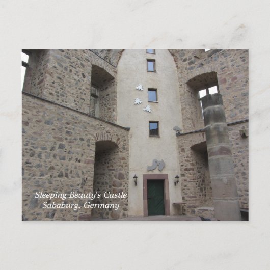 眠る美しいの城 ポストカード (正面)