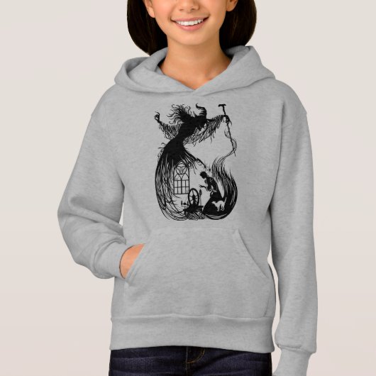 眠る美しい&邪悪な魔女Tシャツ (正面)