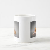 眠る英語ブルドッグ コーヒーマグカップ (中央)