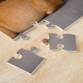 眠る英語ブルドッグ ジグソーパズル (側面)