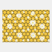 眠る蜂の漫画のパターン ラッピングペーパーシート (正面2)