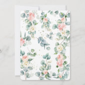 眠る象のフローラベビーシャワーbyメールガール 招待状 (裏面)