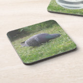 眠る鳩コルクコースター コースター (左側)