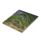 眠る龍6x6セラミックタイルをくすぐらない タイル (側面)