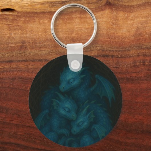 眠る龍 キーホルダー (裏面)
