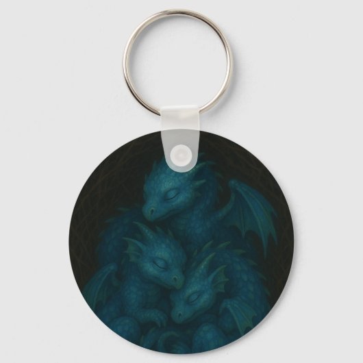 眠る龍 キーホルダー (裏面)