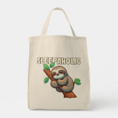 眠る – 睡眠愛好家 – 眠る怠け者 トートバッグ (裏面)