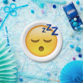 眠る – 絵文字 ペーパープレート (パーティー)