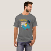 眠れない夜は映画が一緒にいてくれる Tシャツ (正面フル)