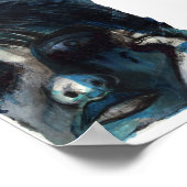 眠れない水のカラーポスター ポスター (角)