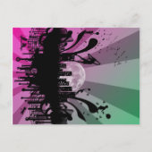 眠れない都市はがき ポストカード (正面)