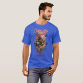 眠れぬ月のヴァイオリン芸術的サーの旋律 Tシャツ (正面フル)