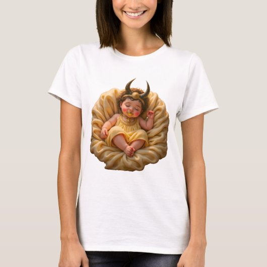 眠れるイシス姫 - 光の女神 Tシャツ (正面)