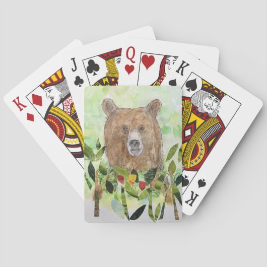 眠れるクマのトランプ トランプ (裏面)
