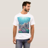 眠れるタコの庭 Tシャツ (正面フル)