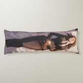 眠れるビジネス女性アニメ ボディピロー (裏面)