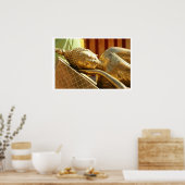 眠れる仏像ポスター ポスター (キッチン)