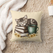 眠れる仔猫 かわいい仔猫 クッション (ブランケット)