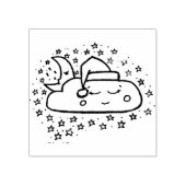 眠れる夜空 ラバースタンプ (インプリント)