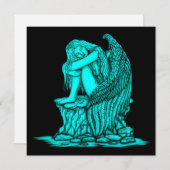 眠れる天使が石の上に (正面/裏面)