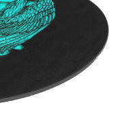 眠れる天使が石の上に カッティングボード (角)