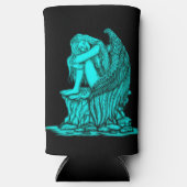 眠れる天使が石の上に スリム缶クーラー (正面)