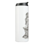 眠れる天使が石の上に タンブラー (回転左)