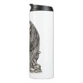 眠れる天使が石の上に タンブラー (回転右)