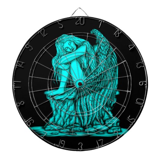 眠れる天使が石の上に ダーツボード (正面)