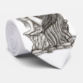 眠れる天使が石の上に ネクタイ (ロール)