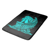 眠れる天使が石の上に バスマット (アングル)