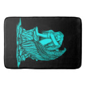 眠れる天使が石の上に バスマット (正面)