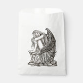 眠れる天使が石の上に フェイバーバッグ (正面)