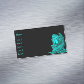 眠れる天使が石の上に マグネット名刺 (インサイチュ)