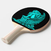 眠れる天使が石の上に 卓球ラケット (正面アングル)