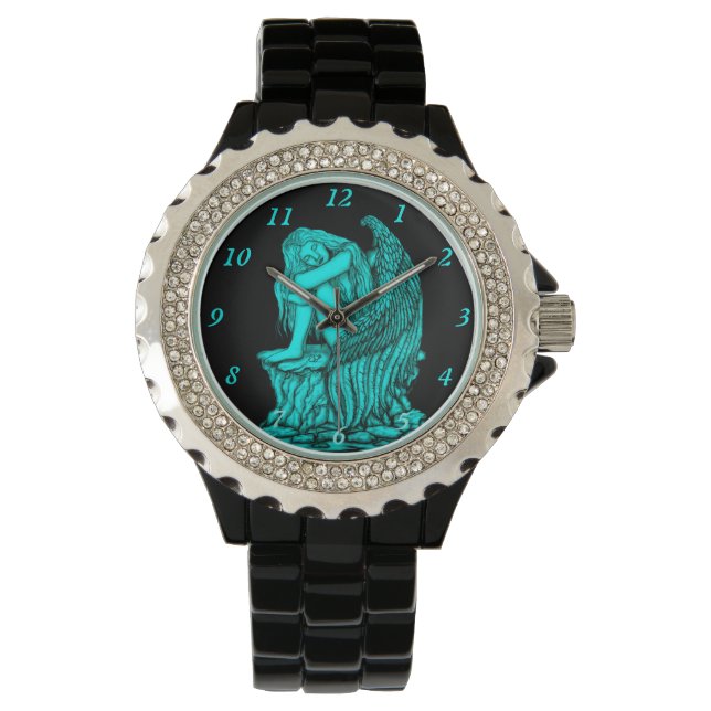 眠れる天使が石の上に 腕時計 (正面)