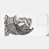 眠れる天使が石の上に Case-Mate iPhoneケース (裏面 (横))